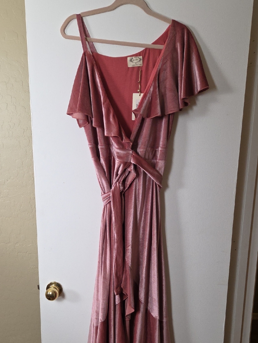 Mia Joy NWT Wrap Maxi Dress